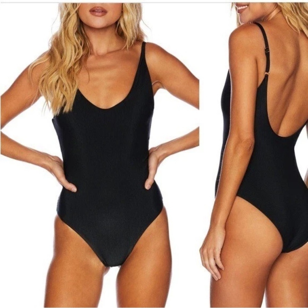 Beach Riot Reece ribbed one piece swimsuit